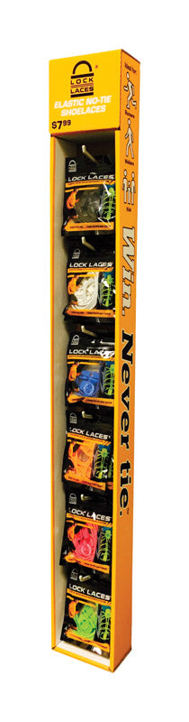 Max Warehouse, Ns Lock Laces (Pack de 24)