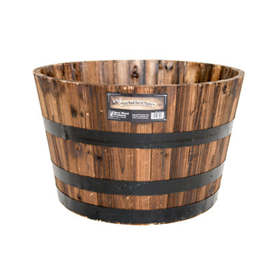 Real Wood Products Co., Ns Whiskey Half Barrel (paquet de 18)