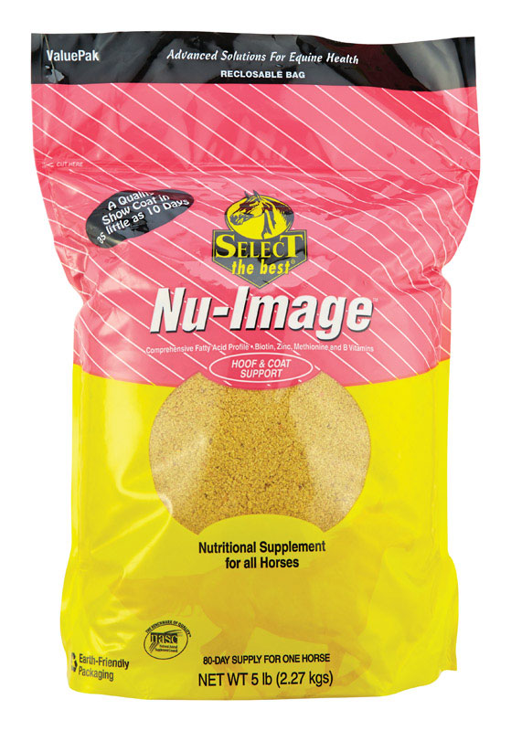 MWI VETERINARY SUPPLY, Nu-Image Supplément nutritionnel solide pour chevaux 5 lb.