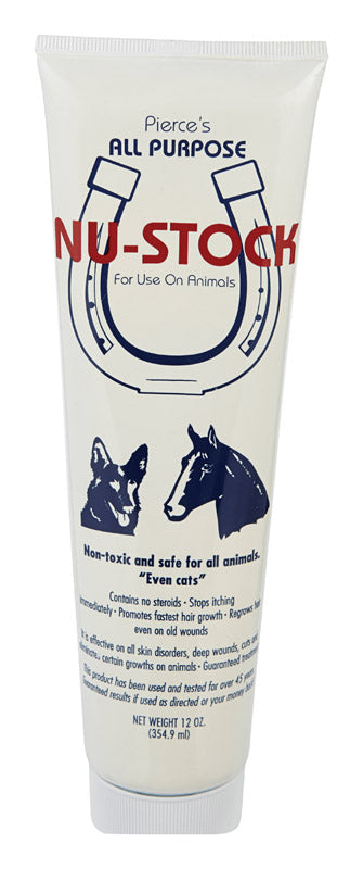 MWI VETERINARY SUPPLY, Nu-Stock Soin liquide des plaies pour chevaux 12 oz.