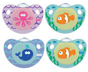 Nuk, Nuk 62826 Sucette orthodontique NUK® Cute As A Button, taille 6-18 mois, styles assortis, paquet de 2