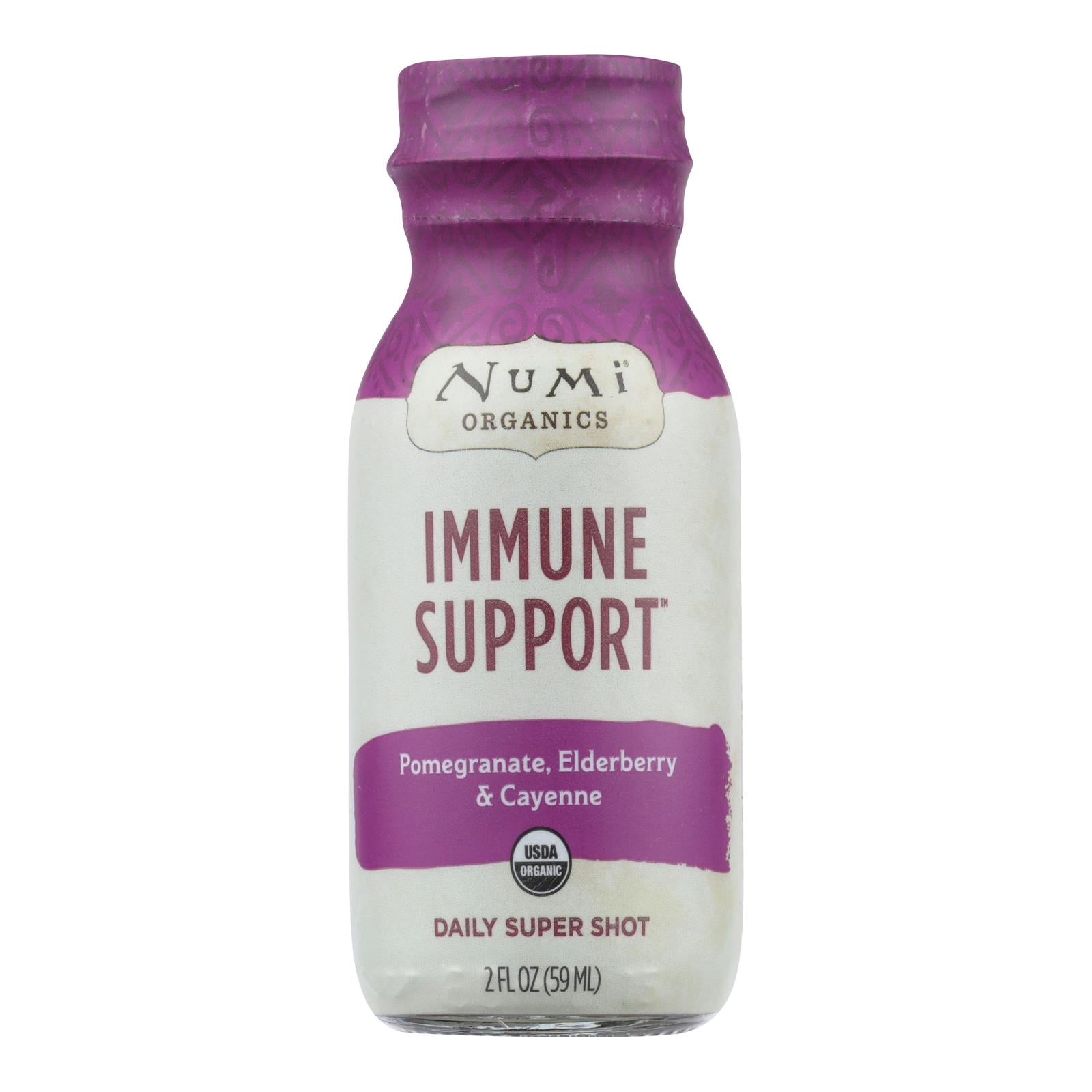 Thé Numi, Numi Tea - Tea Shot Immune Sup - Caisse de 6 - 2 OZ (paquet de 6)