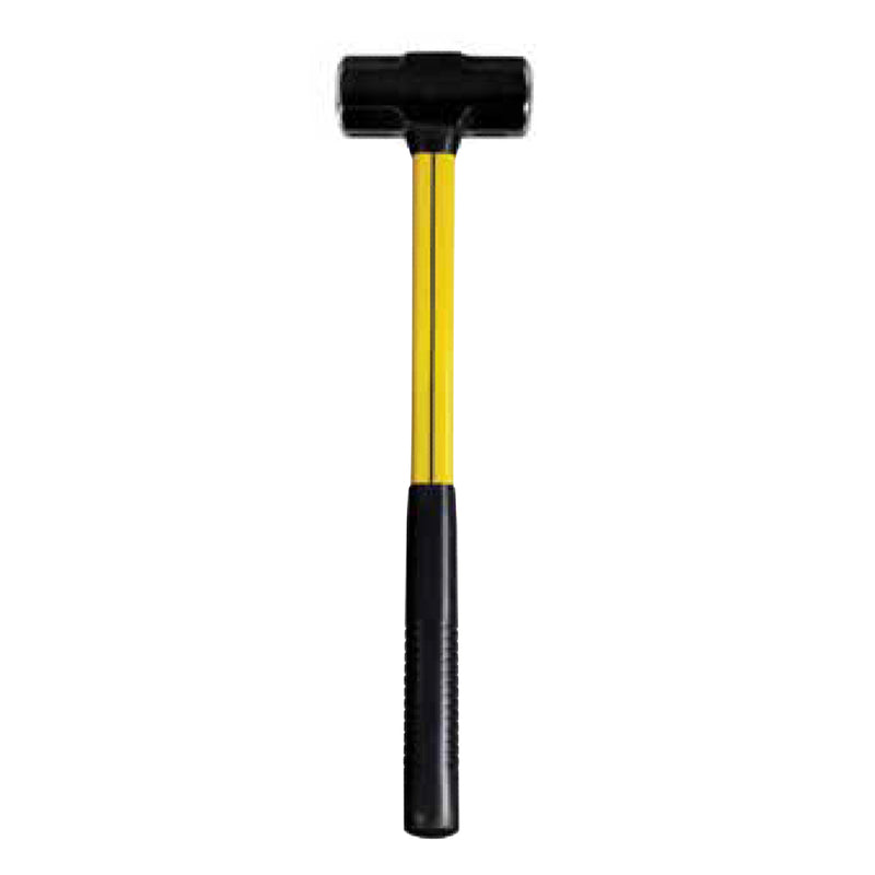 NUPLA CORP, Nupla Classic 4 lb Steel Double-Faced Sledge Hammer 15 in. Manche en fibre de verre