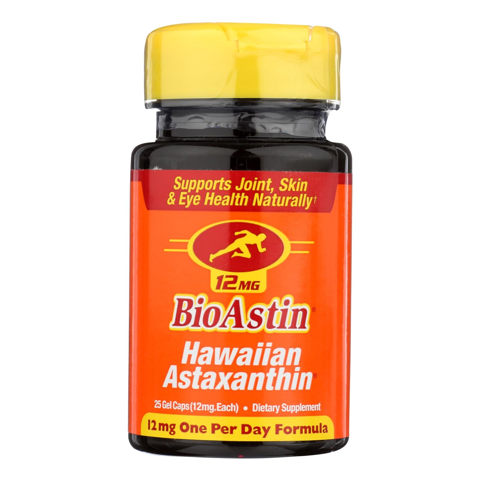 Nutrex Hawaii, Nutrex Hawaii BioAstin Hawaiian Astaxanthin - 12 mg - 25 Gel Caps