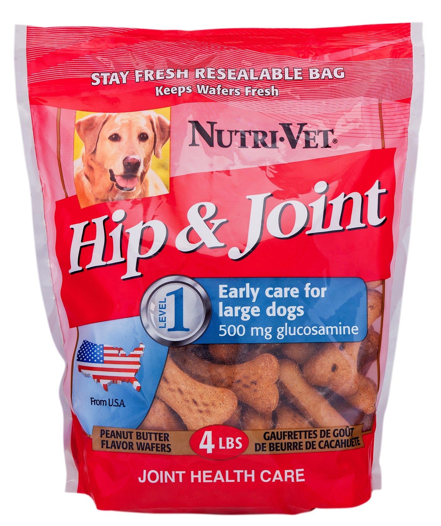 Nutri Vet Nutritionals, Nutri Vet Nutritionals 60802 4 Lb Hip & Joint Biscuits