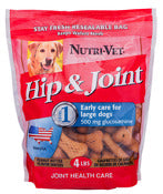 Nutri Vet Nutritionals, Nutri Vet Nutritionals 60802 4 Lb Hip & Joint Biscuits