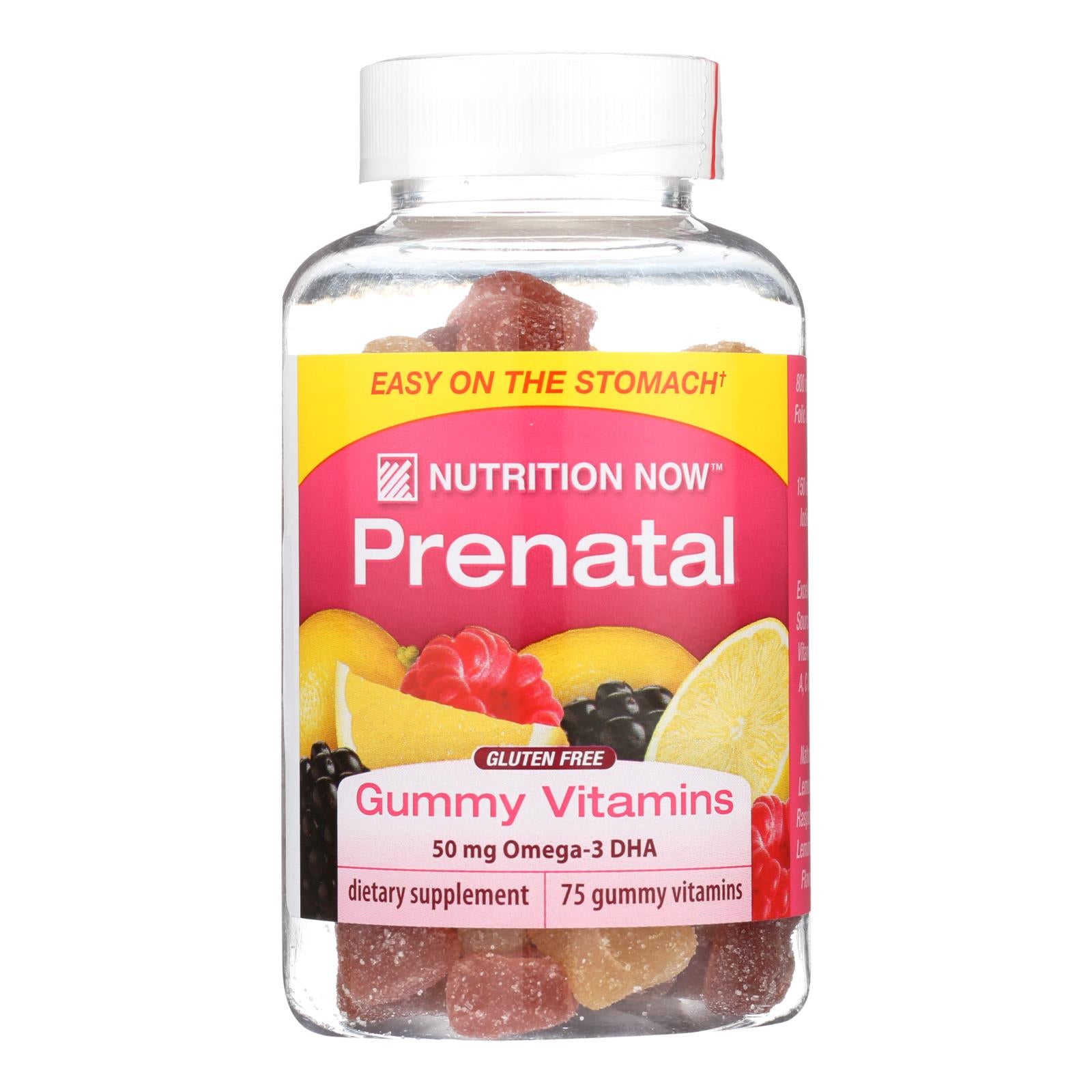 La nutrition maintenant, Nutrition Now Prenatal Gummy Vitamins - 75 Gummies