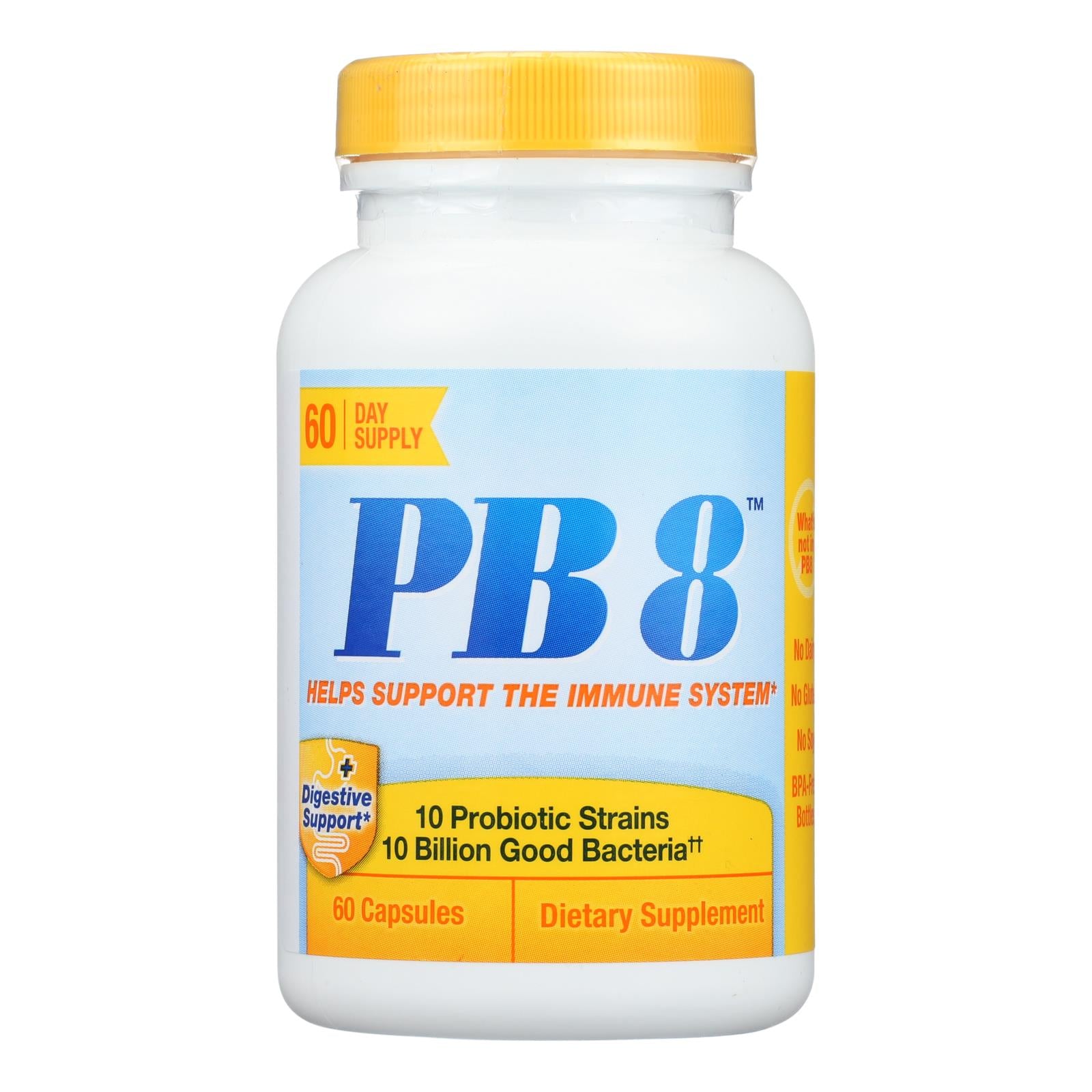 La nutrition maintenant, Nutrition Now Soutien du Système Immunitaire - PB8 - 60 Capsules