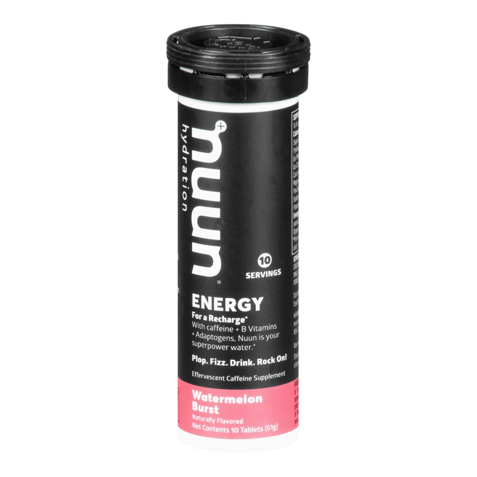 NUUN, Nuun Hydratation - Energy Watermelon Burst - Caisse de 8 - 10 CT (paquet de 8)