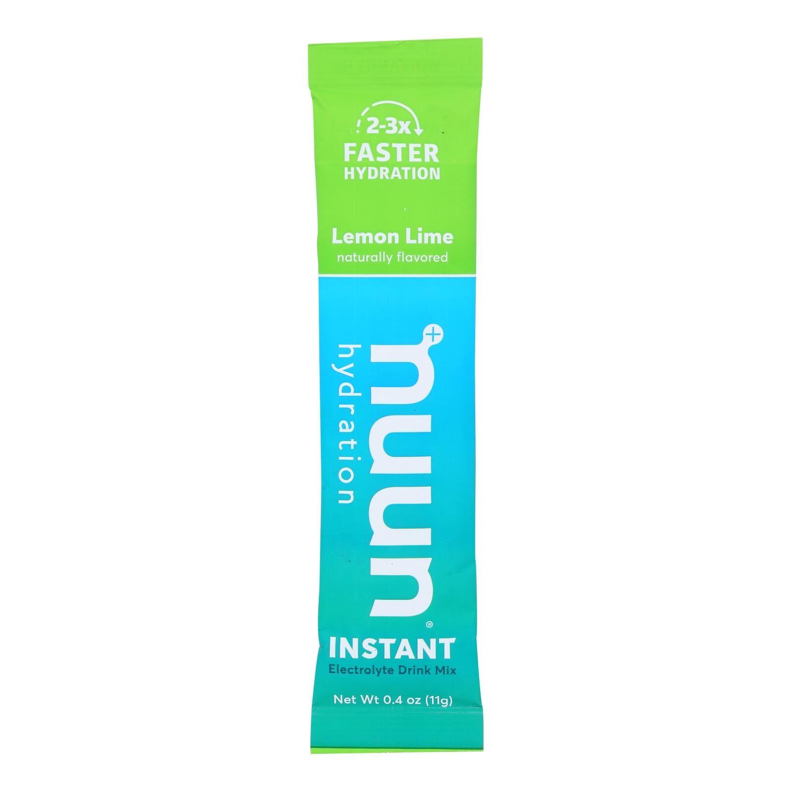 NUUN, Nuun - Préparation pour boisson d'hydratation instantanée - Citron vert - Caisse de 8 - .4 OZ (Paquet de 8)