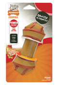 Nylabone, Nylabone NRKB103W Medium Peanut Butter Dog Power Chew Rawhide Alternative Knot Bone (os à mâcher en peau brute)