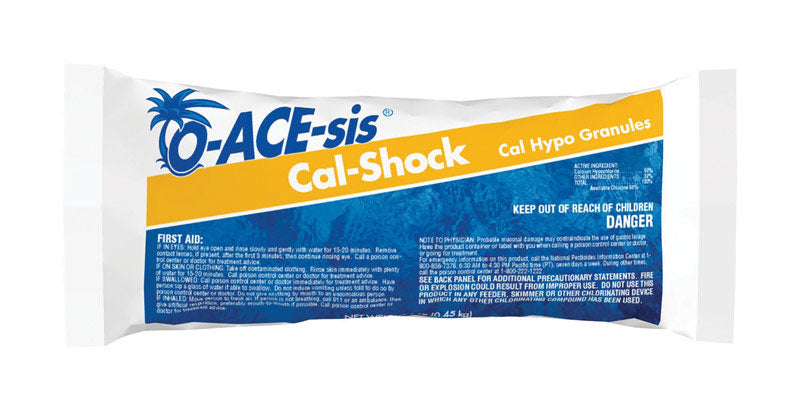 TECHNIQUES DE L'EAU, O-ACE-sis Granule Cal-Shock 1 lb (paquet de 12)