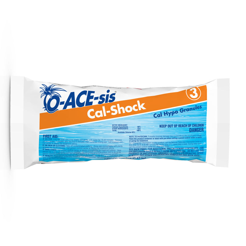 TECHNIQUES DE L'EAU, O-ACE-sis Granule Cal-Shock 1 lb (paquet de 12)