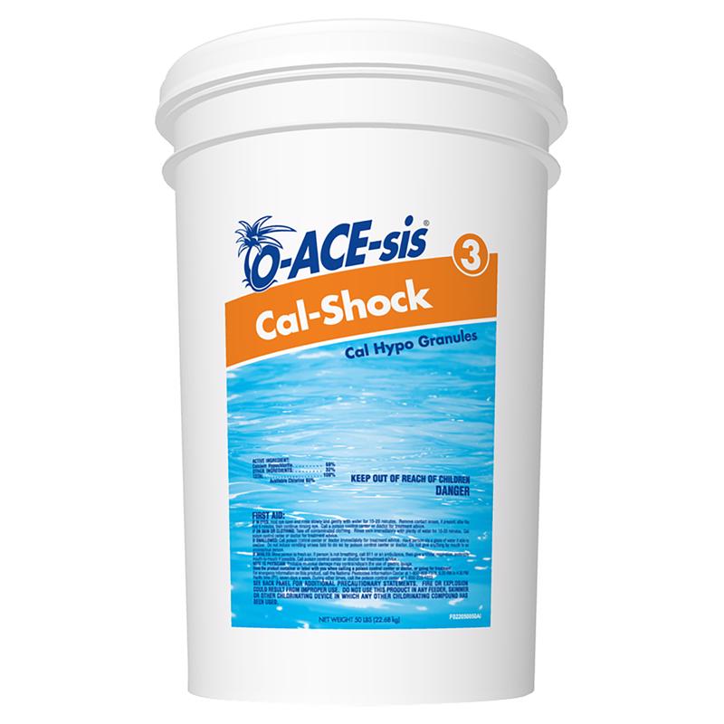 TECHNIQUES DE L'EAU, O-ACE-sis Granule Cal-Shock 50 lb