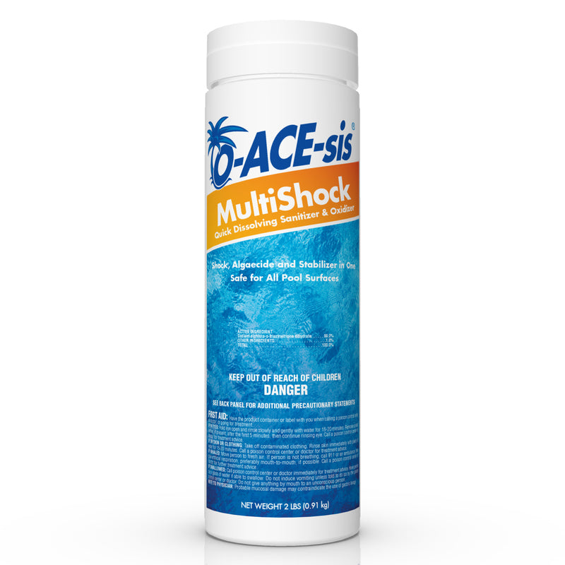 TECHNIQUES DE L'EAU, O-ACE-sis Granule Multishock 2 lb (paquet de 12)