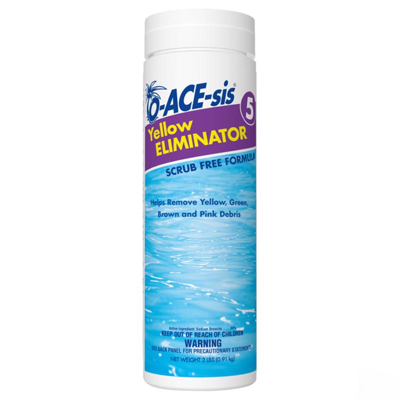 TECHNIQUES DE L'EAU, O-ACE-sis Liquid Algaecide 2 lb (paquet de 12)