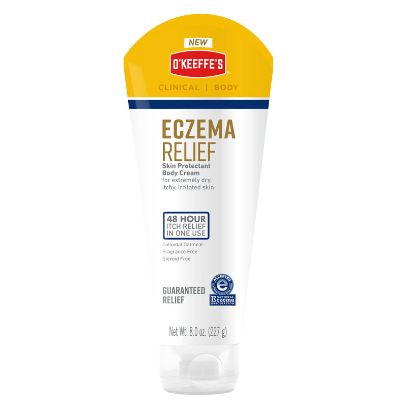 Gorilla Glue, O'Keeffe's White Eczema Relief Body Cream 8 oz 1 pk (paquet de 48)