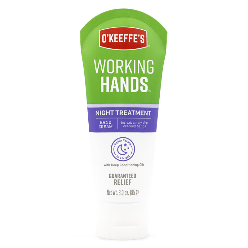 Gorilla Glue, O'Keeffe's Working Hands White Night Treatment Hand Cream 3 oz. 1 pk (Pack of 5)