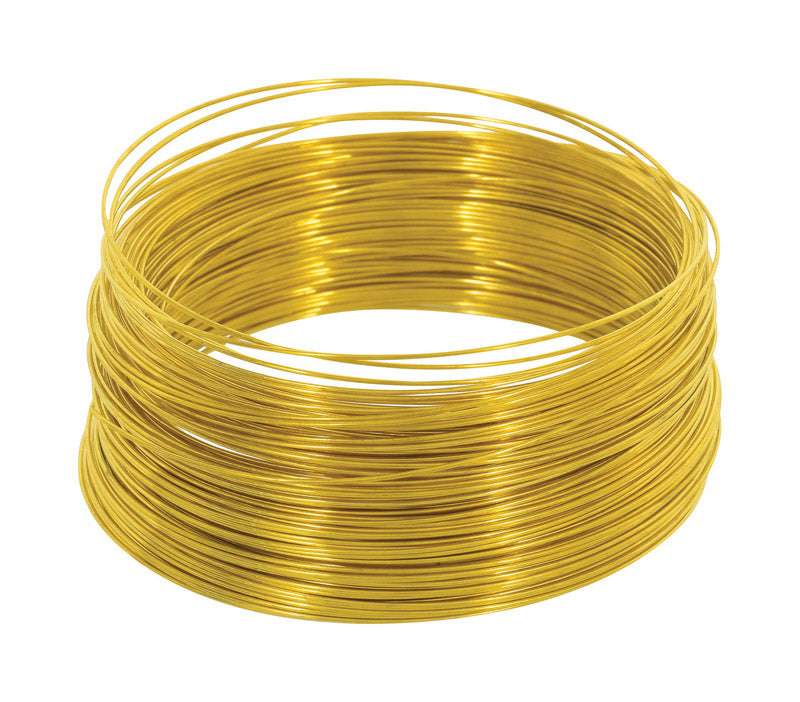 GROUPE HILLMAN RSC, OOK 100 ft. L Brass 24 Ga. Brass 24 Ga. (Pack de 8)