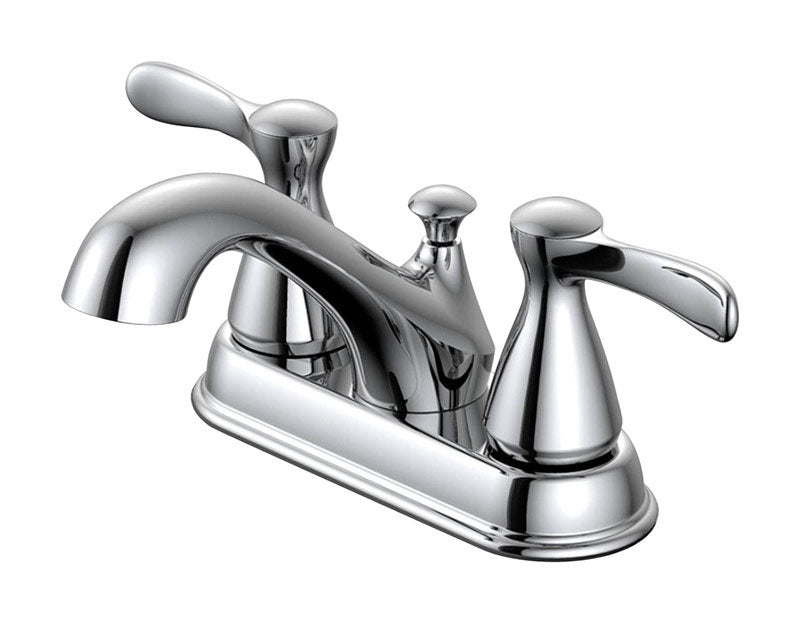 ACE TRADING - HW 5, OakBrook Chrome Two-Handle Bathroom Sink Faucet 4 in.