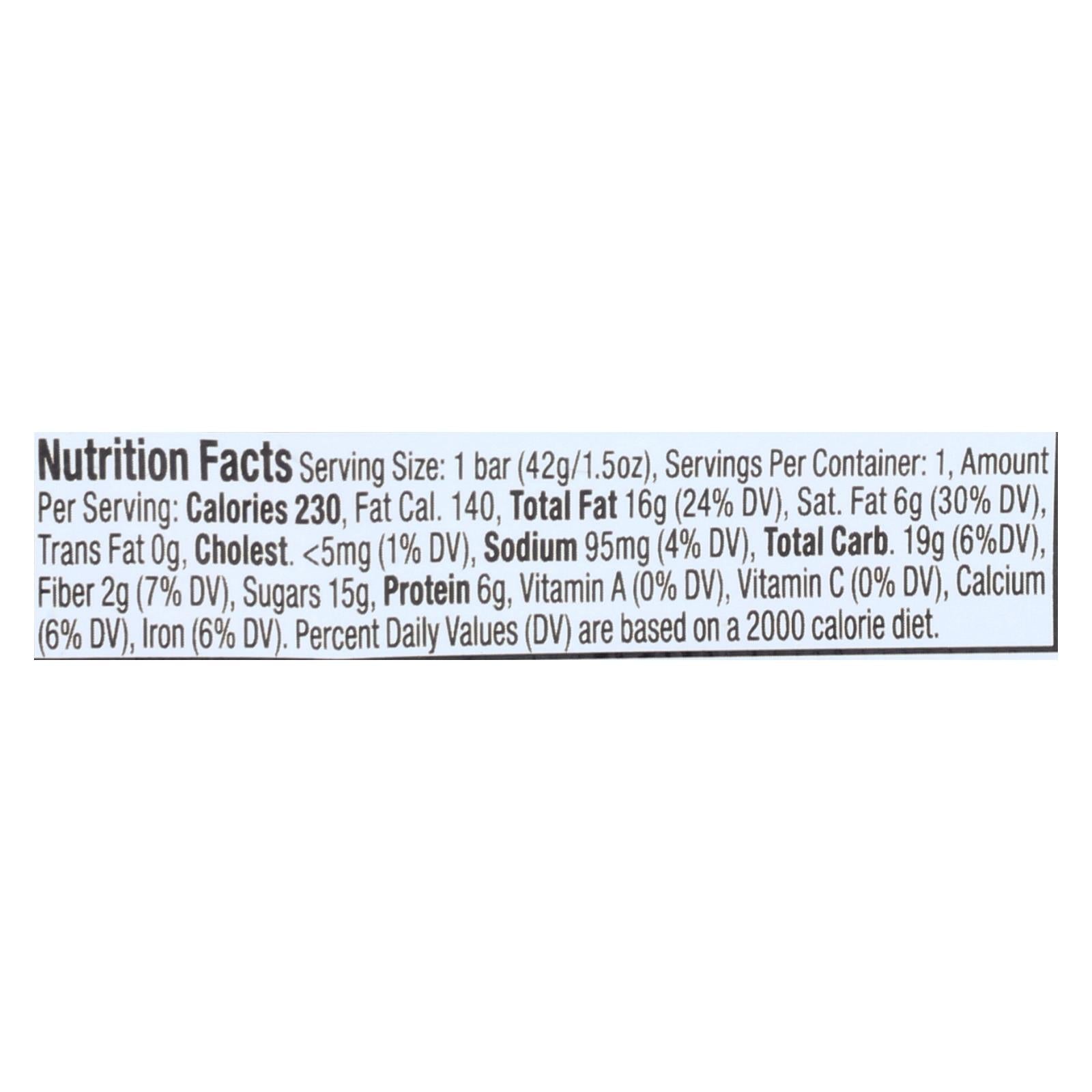 Ocho Candy, Ocho Candy - Candy Bar Peanut Butter - Case of 12-1.5 OZ (Pack of 12)