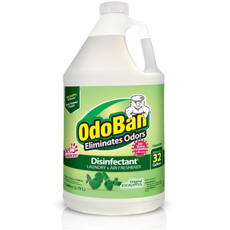 CLEAN CONTROL CORP, Odoban Éliminateur d'odeurs à l'eucalyptus 1 gal. Liquide (paquet de 4)