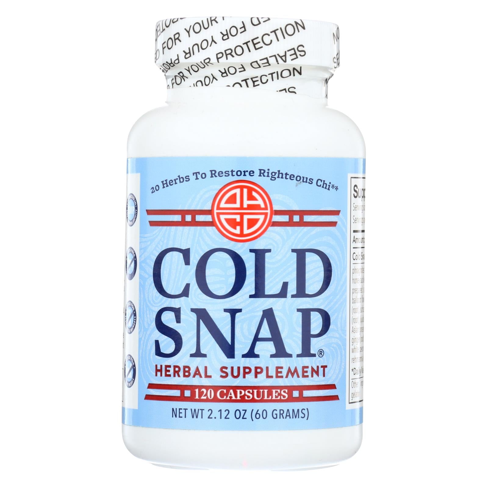 Ohco, Ohco Cold Snap Caps - 120 Capsules