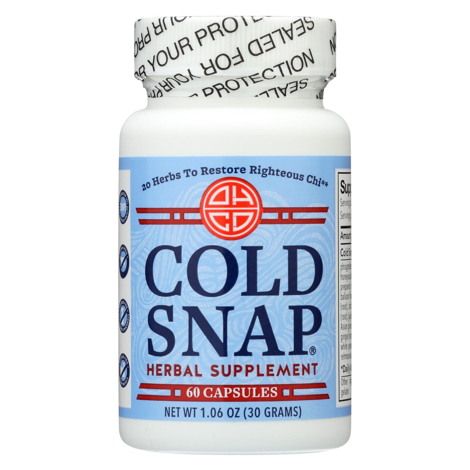 Ohco, Ohco Cold Snap Caps - 60 Capsules