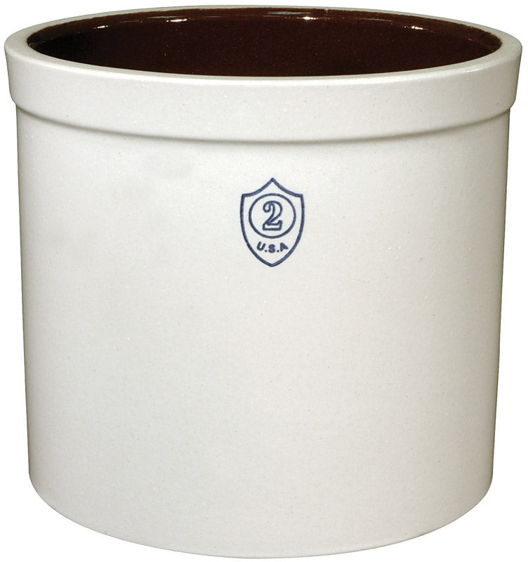 OHIO STONEWARE LLC, Ohio Stoneware Bristol Preserving Crocks 2 gal 1 pk