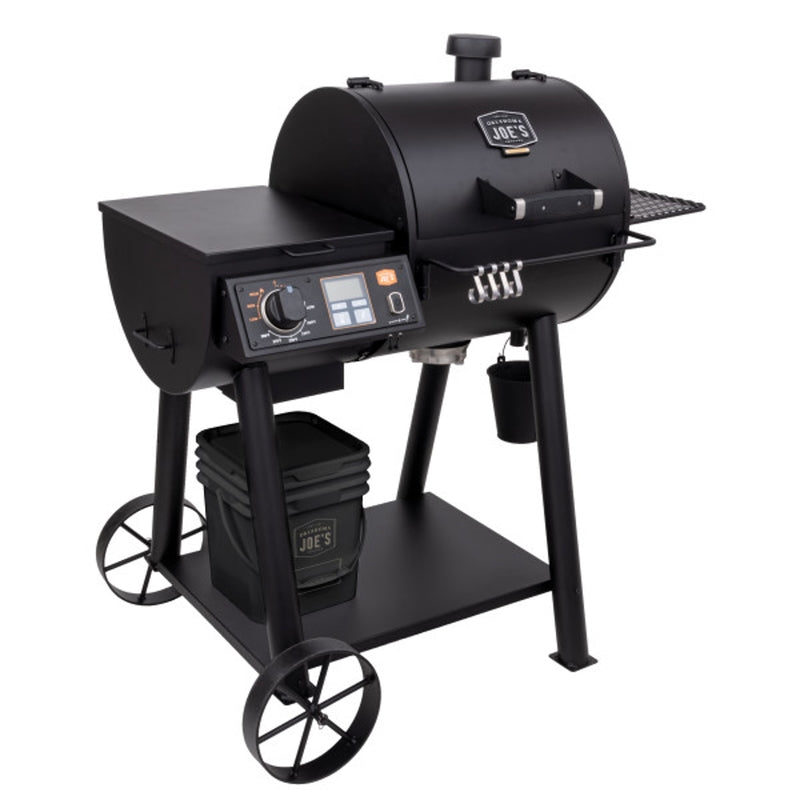 CHAR-BROIL LLC, Oklahoma Joe's Rider Wood Pellet Grill Noir