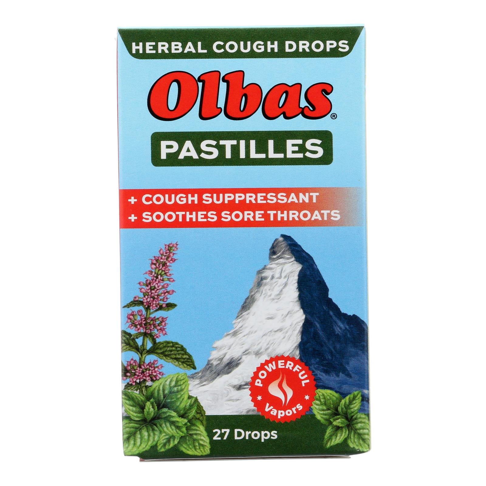 Olbas, Olbas - Gouttes thérapeutiques à base d'herbes contre la toux - force maximale - caisse de 12 - 1.6 oz