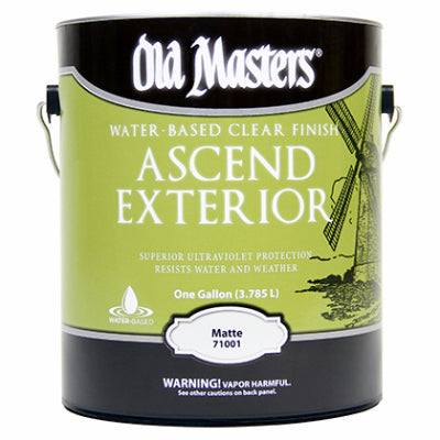 DIAMOND VOGEL INC, Old Masters Ascend Matte Clear Water-Based Finish 1 gal (paquet de 2)