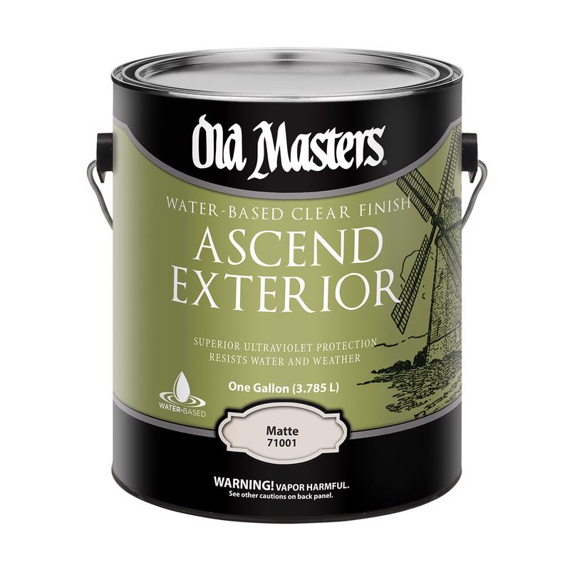 DIAMOND VOGEL INC, Old Masters Ascend Matte Clear Water-Based Finish 1 gal (paquet de 2)