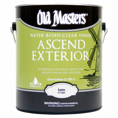 DIAMOND VOGEL INC, Old Masters Ascend Satin Clear Finish à base d'eau 1 gal. (paquet de 2)