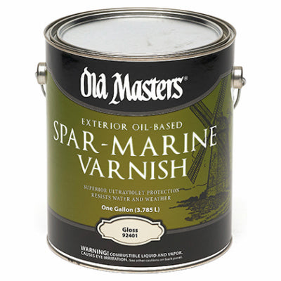 DIAMOND VOGEL INC, Old Masters Gloss Clear Oil-Based Marine Spar Varnish 1 gal (Pack of 2)