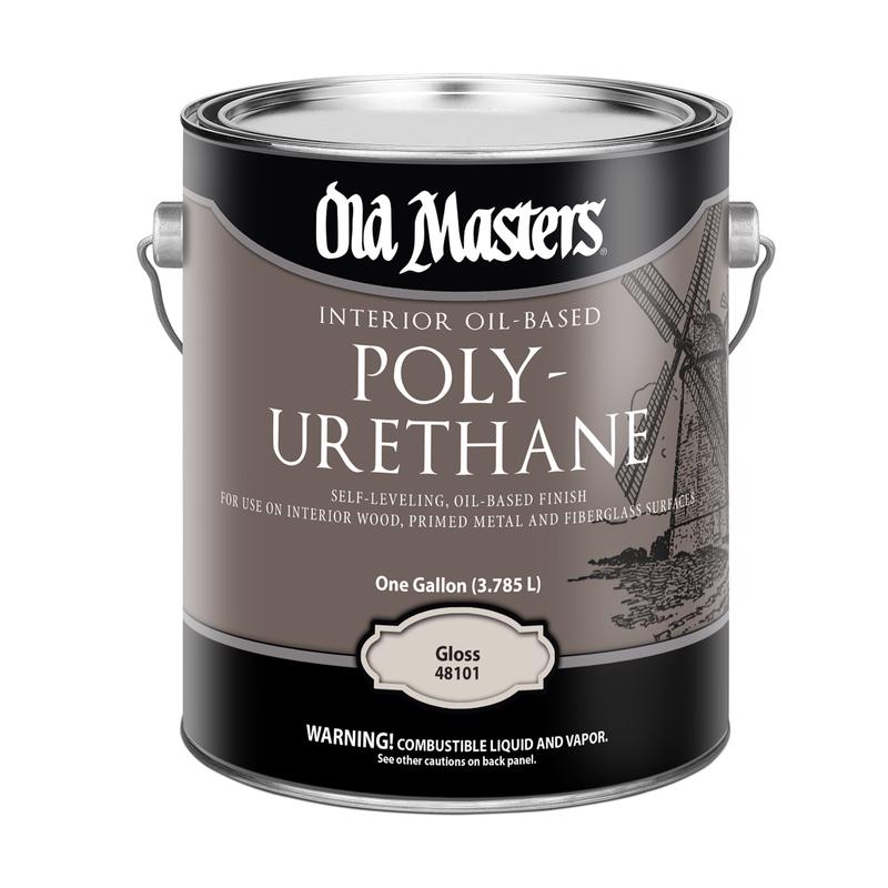 DIAMOND VOGEL INC, Old Masters Gloss Clear Oil-Based Polyurethane 1 gal (paquet de 2)