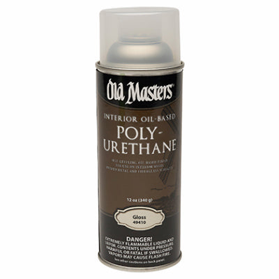 Maîtres anciens, Old Masters Gloss Clear Oil-Based Polyurethane Spray 12 oz