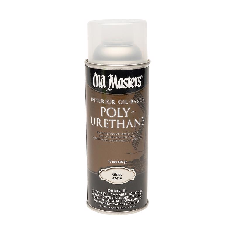 Maîtres anciens, Old Masters Gloss Clear Oil-Based Polyurethane Spray 12 oz