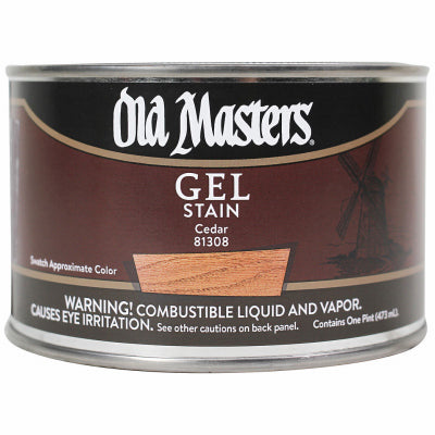 Maîtres anciens, Old Masters Semi-Transparent Cedar Oil-Based Alkyd Gel Stain 1 pt