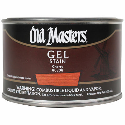 Maîtres anciens, Old Masters Semi-Transparent Cherry Oil-Based Alkyd Gel Stain 1 pt