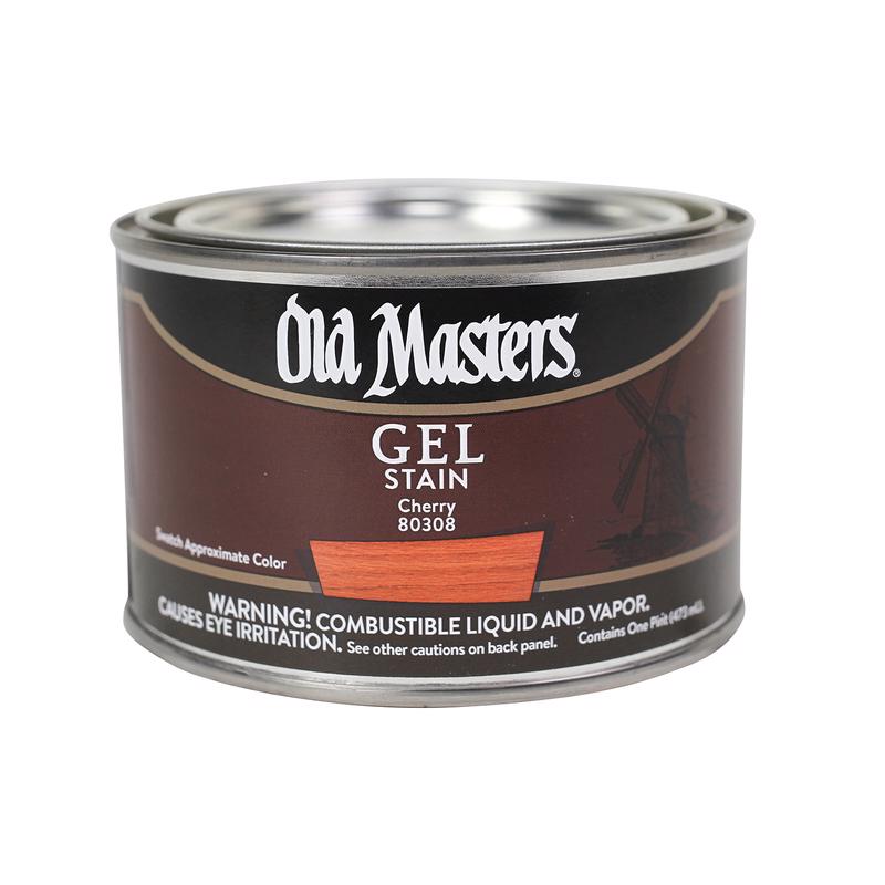 Maîtres anciens, Old Masters Semi-Transparent Cherry Oil-Based Alkyd Gel Stain 1 pt