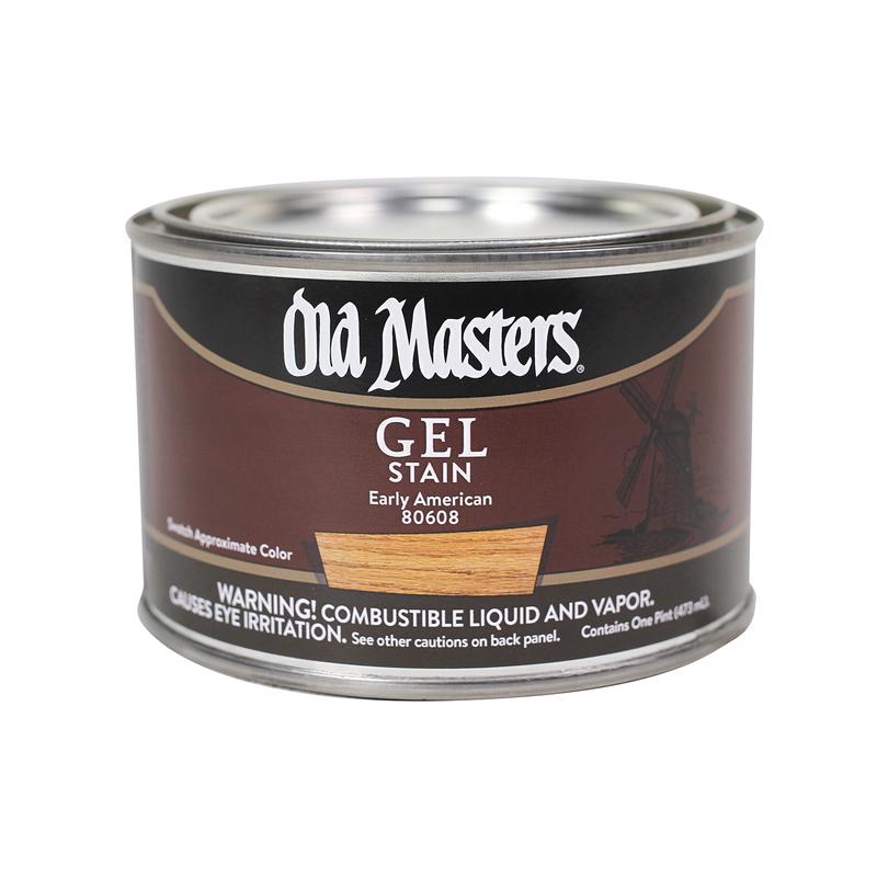 Maîtres anciens, Old Masters Semi-Transparent Early American Oil-Based Alkyd Gel Stain 1 pt