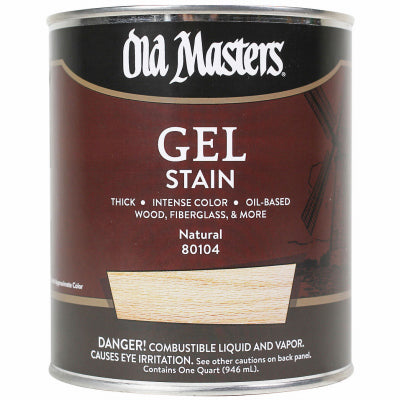 DIAMANT VOGEL INC, Old Masters Semi-Transparent Natural Oil-Based Alkyd Gel Stain 1 qt.