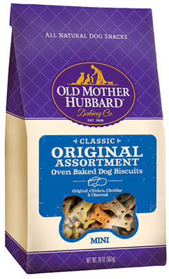 American Distribution & Mfg Co, Old Mother Hubbard - Biscuits Mini Original Classic - Caisse de 6 - 20 OZ