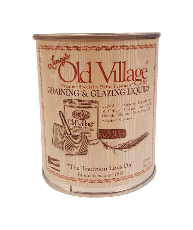 OLD VILLAGE PAINT LTD, Old Village Brown Antiquing Glaze 16 oz