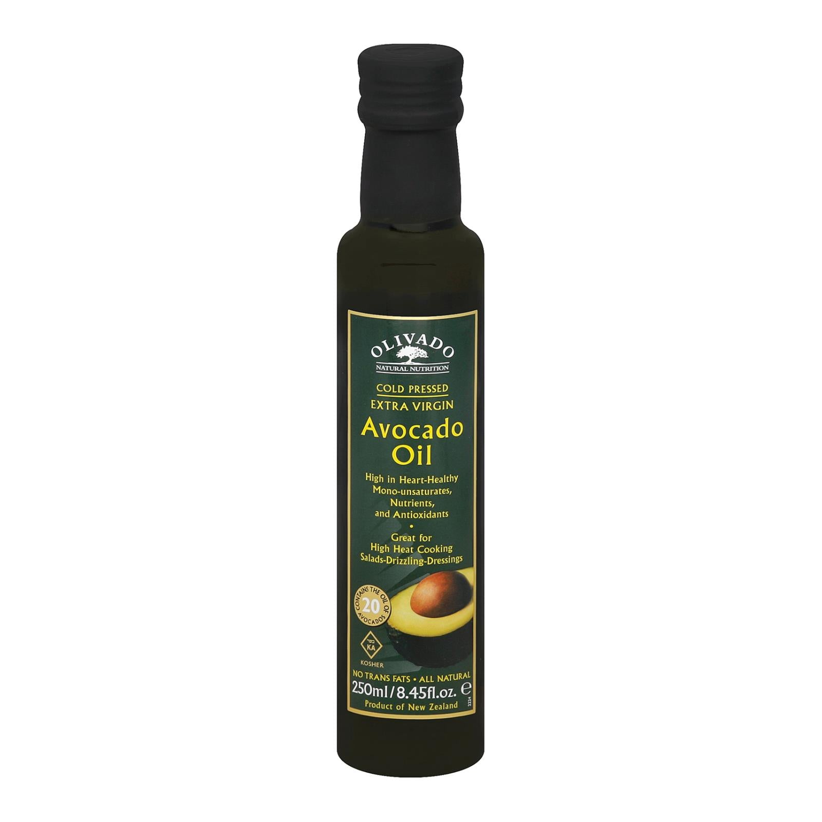 Olivado, Olivado Extra Virgin Avocado Oil - Nut - Case of 6 - 8.45 Fl oz.