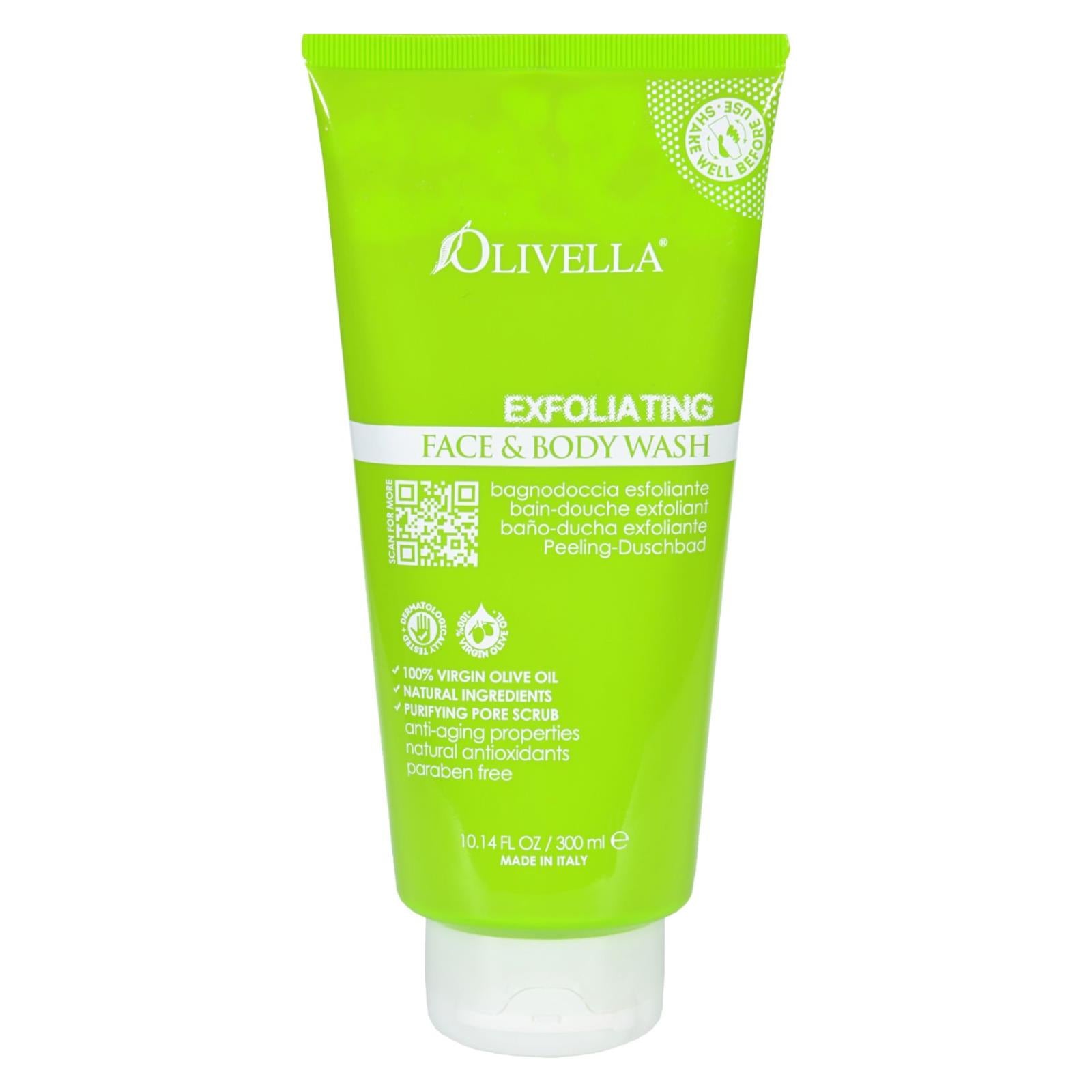 Olivella, Olivella Nettoyant Visage et Corps - Exfoliant - 10.14 fl oz