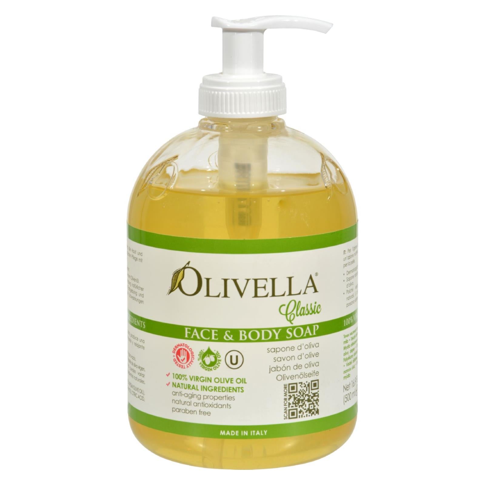 Olivella, Olivella Savon visage et corps - 16.9 fl oz