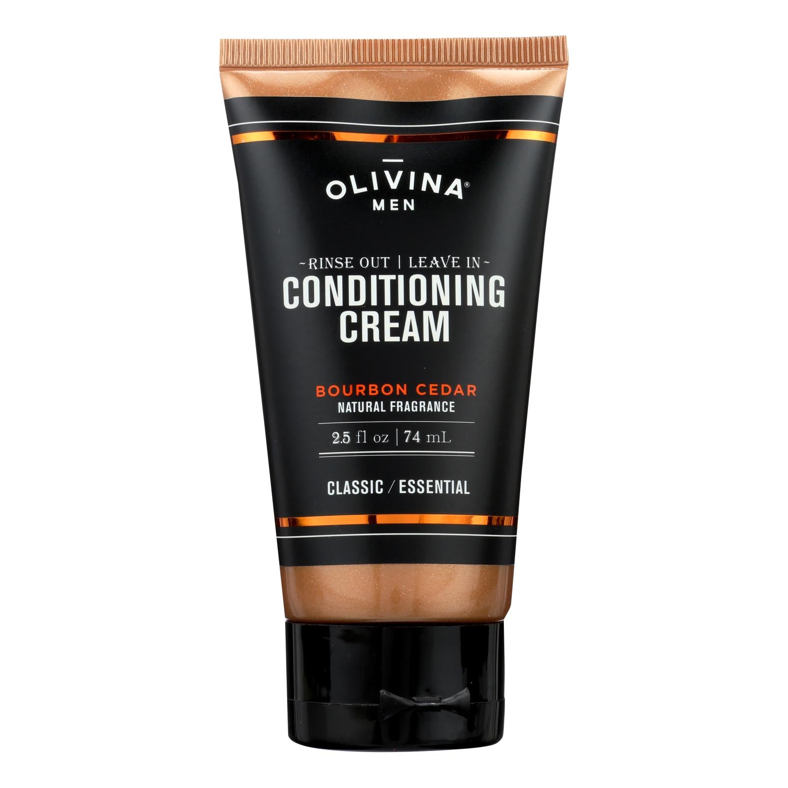 Olivina Hommes, Olivina Men - Condition Cream Burbon Cedr - 2.5 OZ