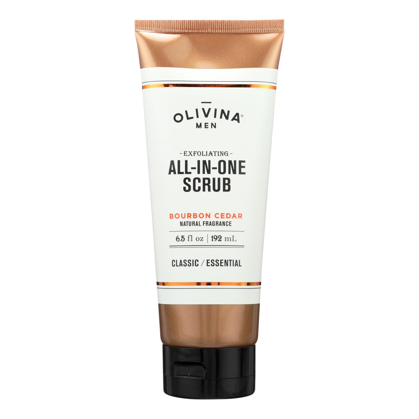 Olivina Hommes, Olivina Men - Exfoliant Cèdre Bourbon - 6.5 OZ